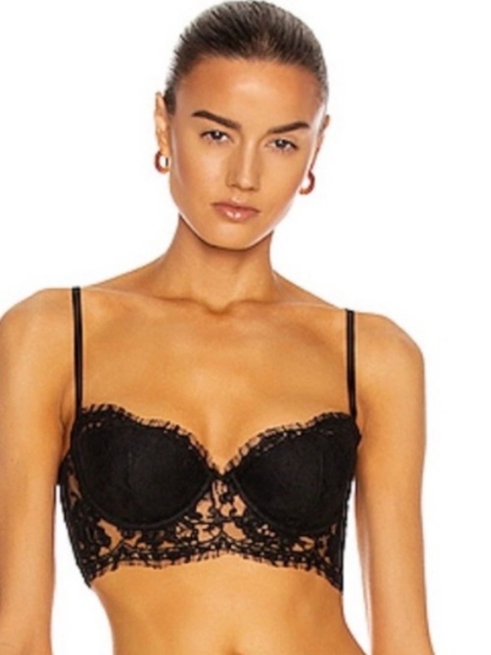 LA PERLA Lawinia Rose Longline Balconette Bra